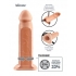 8 Inches Silicone Hollow Extension Beige - Pipedream