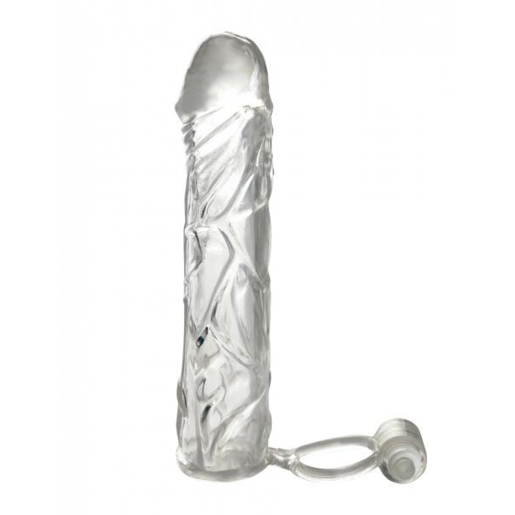 Vibrating Super Sleeve Clear - Pipedream