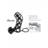 Extreme Silicone Power Cage Black - Pipedream