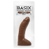 Basix Rubber Works Fat Boy Dong 10 Inch Brown - Pipedream