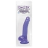Basix Rubber Works 9 inches Suction Cup Dong Purple - Pipedream