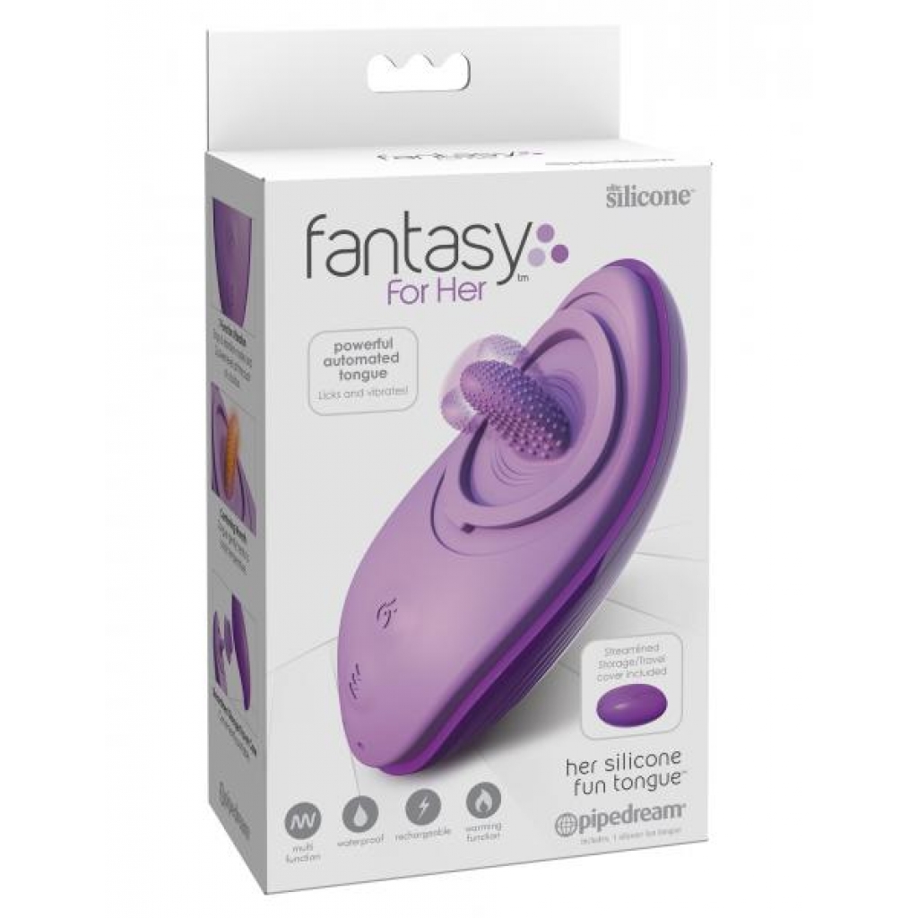 Fantasy For Her Silicone Fun Tongue - Pipedream Products