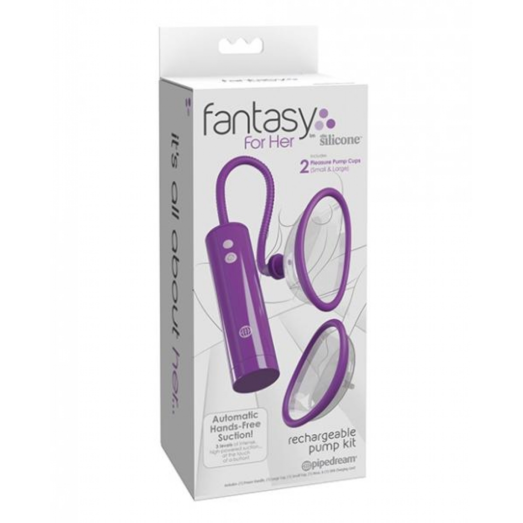 Fantasy For Her Rechargeable Pleasure Pump Kit - Pipedream Products