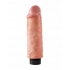 King Cock 6 inches Vibrating Dildo Beige - Pipedream