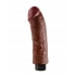 King Cock 8 inches Vibrating Dildo Brown - Pipedream