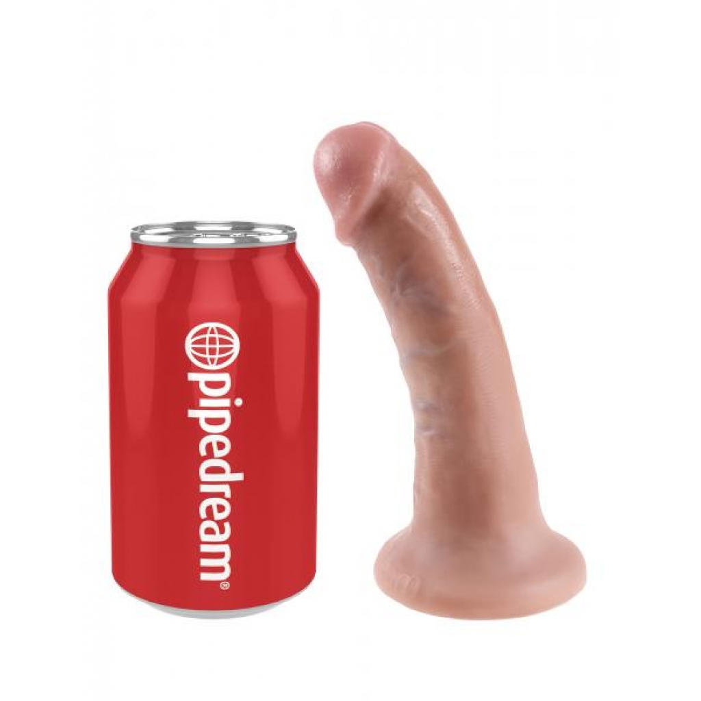 King Cock 6 Inches Dildo Beige - Pipedream