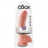 King Cock 9 Inches Cock Balls Beige - Pipedream