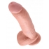 King Cock 9 Inches Cock Balls Beige - Pipedream