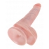 King Cock 6 inches Cock with Balls Beige Dildo - Pipedream