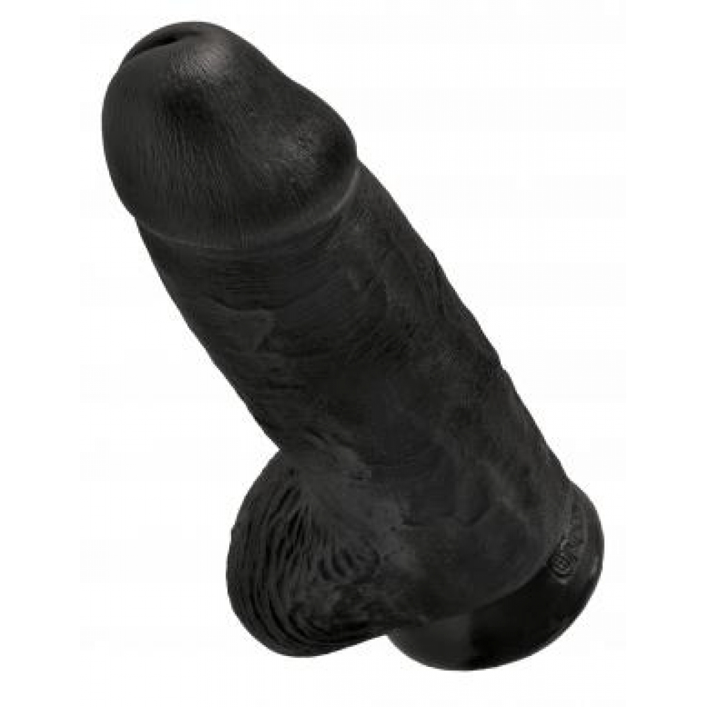 King Cock Chubby 9 inches Black Dildo - Pipedream