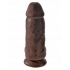 King Cock Chubby 9 inches Brown Dildo - Pipedream 