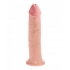 King Cock Triple Density 9 inches Cock Beige Dildo - Pipedream 