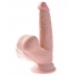 King Cock Triple Density Plus 6in Cock W/ Swinging Balls - Pipedream Products
