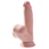 King Cock Triple Density Plus 7in Cock W/ Swinging Balls - Pipedream Products