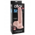 King Cock Triple Density Plus 9in Cock W/ Swinging Balls - Pipedream Products