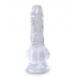 King Cock Clear 5 inches Cock with Balls - Pipedream 