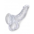 King Cock Clear 7.5 Inches Cock With Balls - Pipedream 