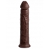 King Cock Elite 11 In Dual Density Brown - Pipedream Products