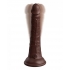 King Cock Elite 7 In Vibrating Dual Density Brown - Pipedream Products