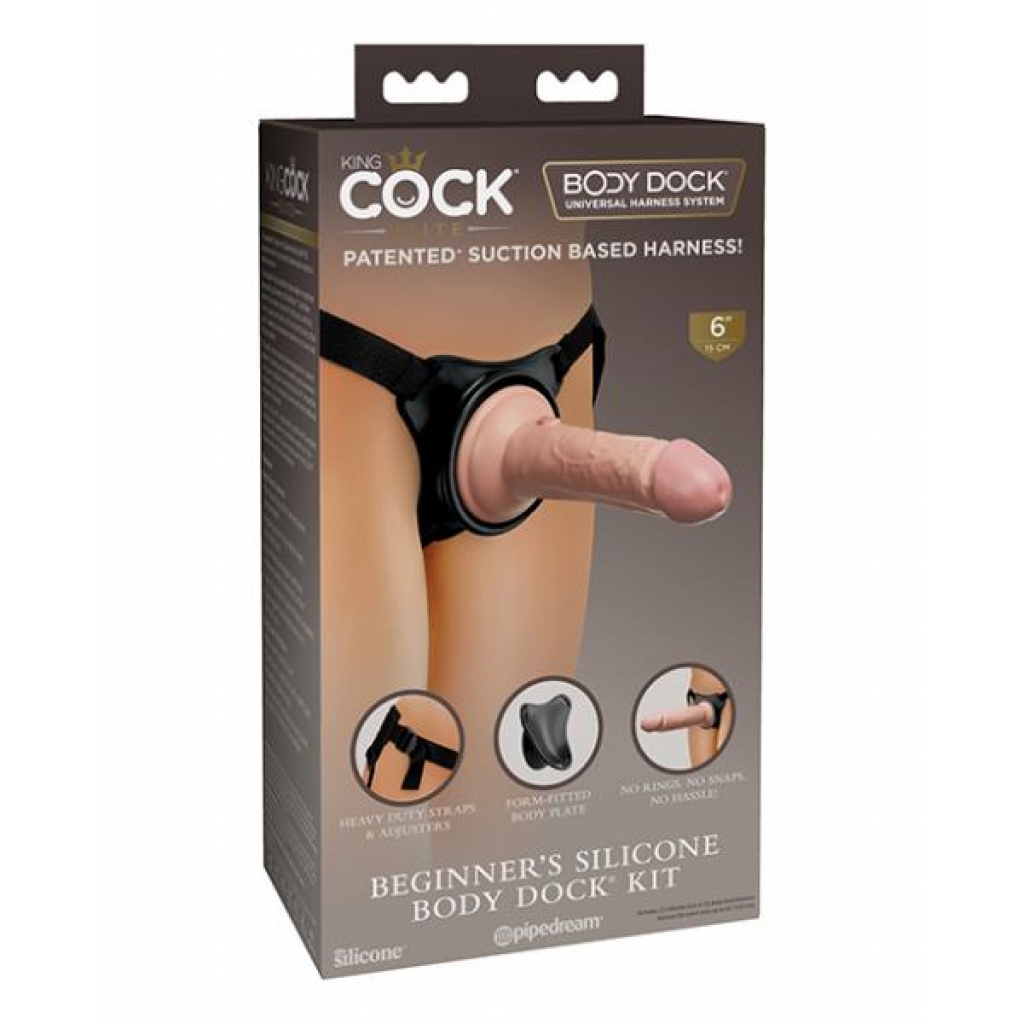 King Cock Elite Beginners Body Dock Kit - Pipedream Products