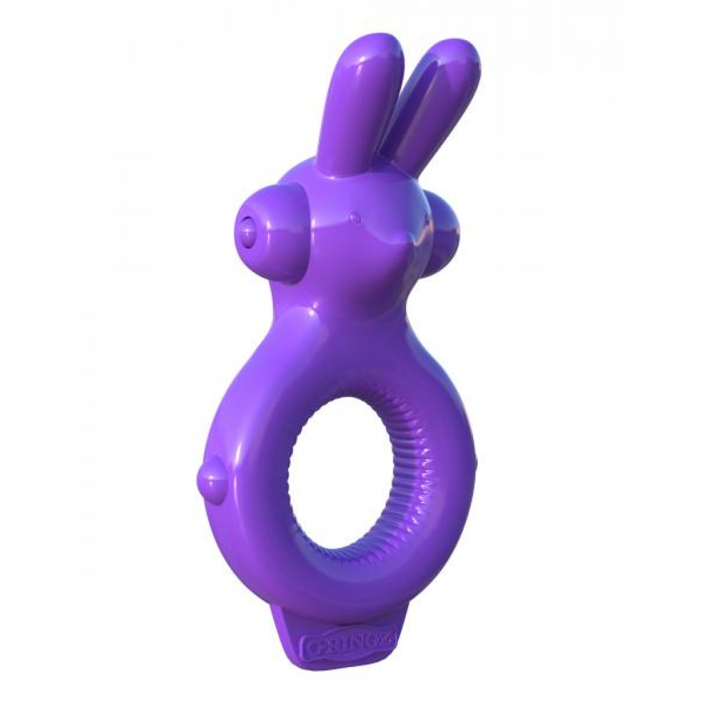 Fantasy C-Ringz Rabbit Ring Purple Vibrator - Pipedream
