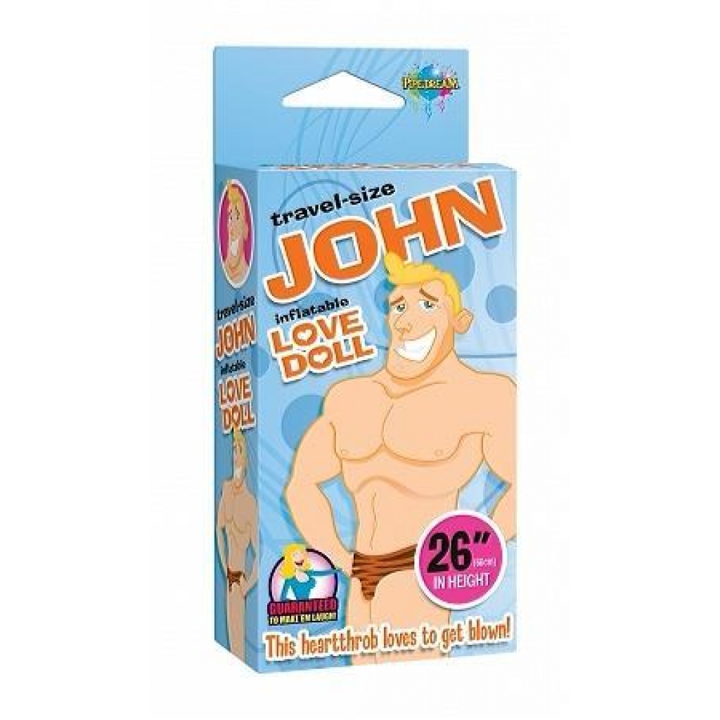 Travel Size John Blow Up Doll - Pipedream