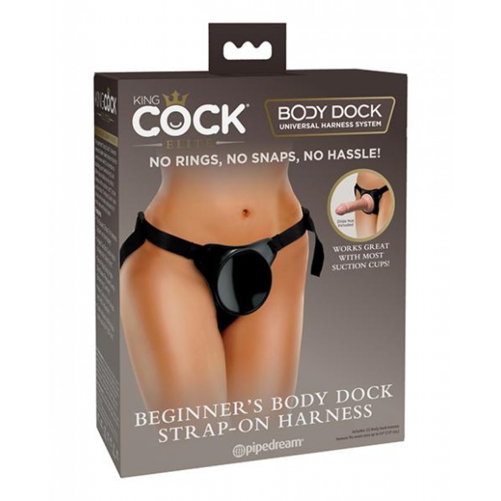 King Cock Elite Beginners Body Dock Strap On Harness - Pipedream Products