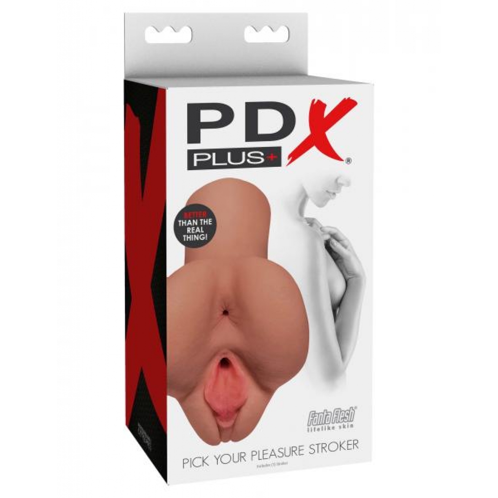 Pdx Plus Pick Your Pleasure Stroker Tan - Pipedream Products