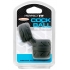 Perfect Fit Siliskin Cock Ring & Ball Stretcher Black - Perfect Fit Brand