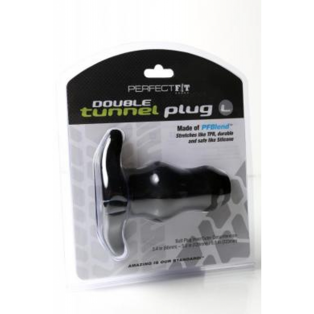 D-Tunnel Plug Large Black - Perfect Fit Brand