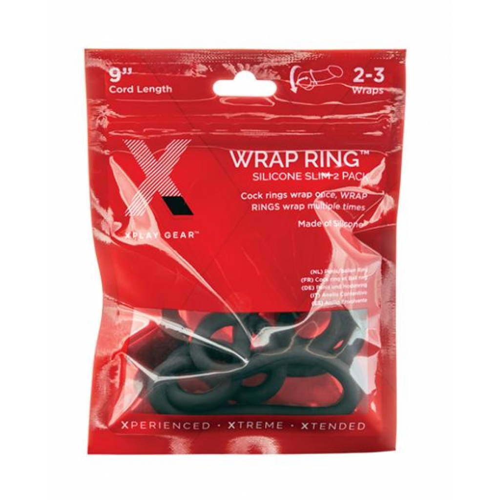 Xplay Silicone 9 Slim Wrap Ring 