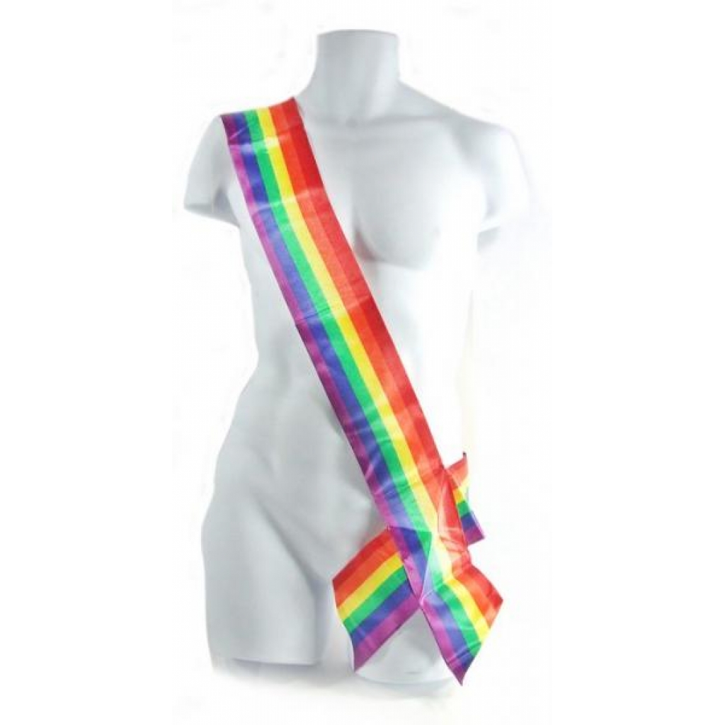 Gaysentials Rainbow Sash O/S - Phs International