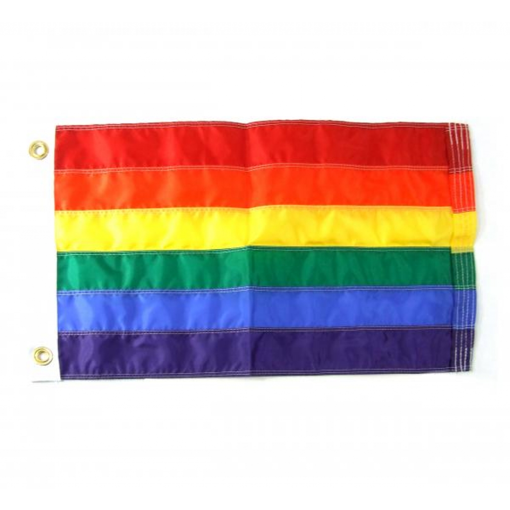 Gaysentials Rainbow 2 feet by 3 feet Flag - Phs International