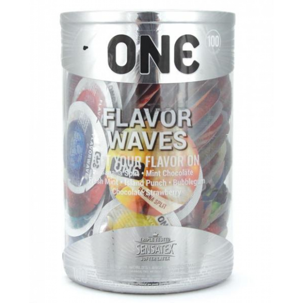 One Flavor Waves 100pc Bowl - Paradise Products