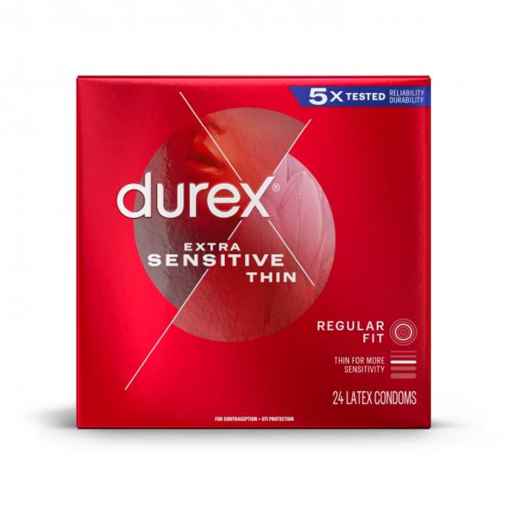Durex Extra Sensitive 24 Pk - Paradise Products