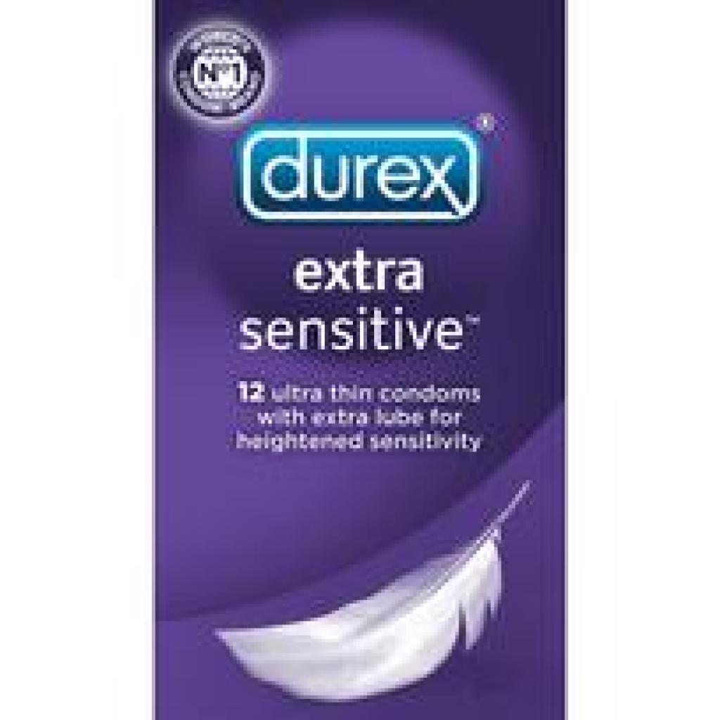 Durex Extra Sensitive 12 Pack - Chocolate Walrus