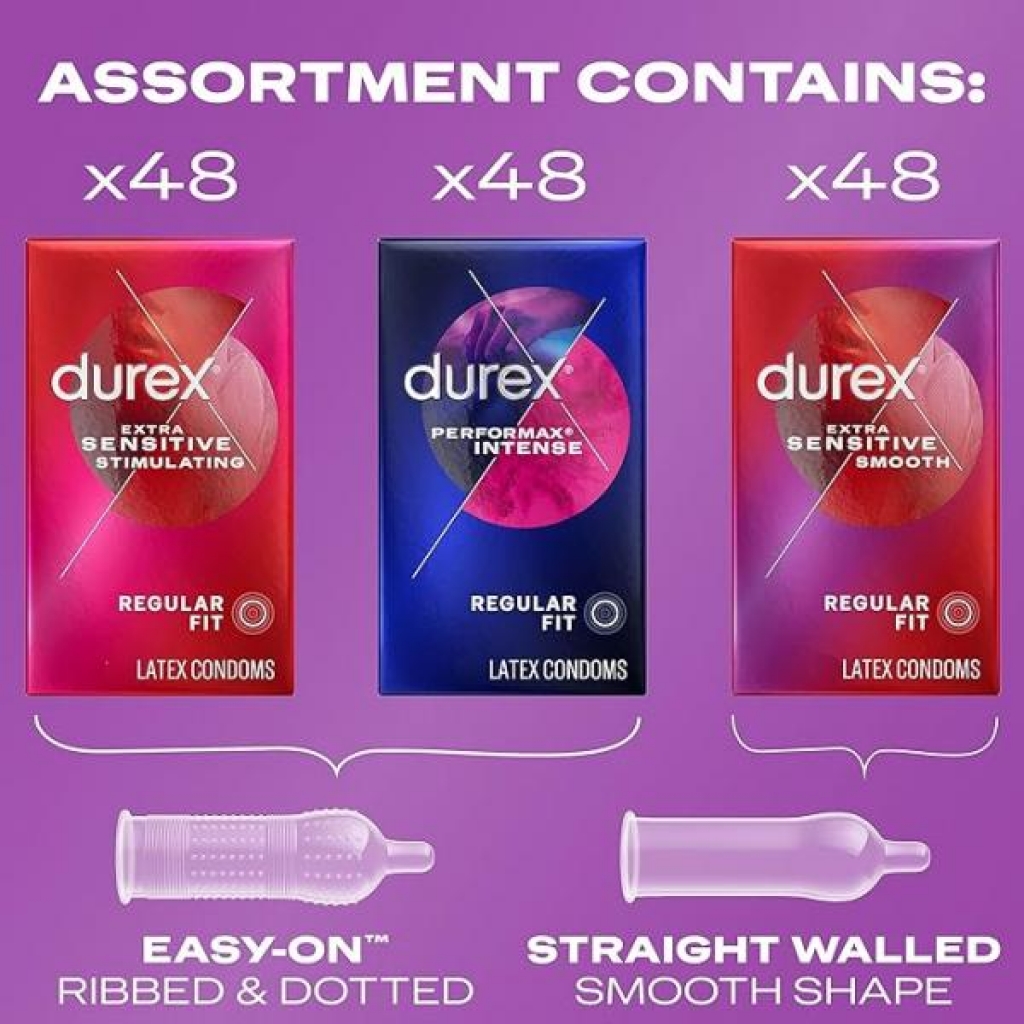 Durex Variety Pack 144 Ct - Paradise Products