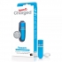 Screaming O Charged Vooom Rechargeable Bullet Vibe Blue - Screaming O