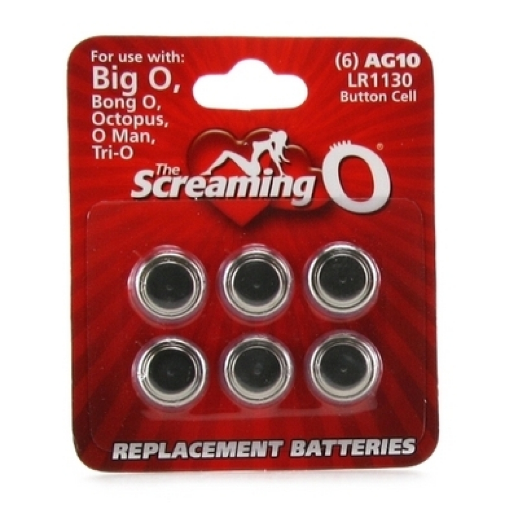 AG10 Batteries 6-Pack - Screaming O