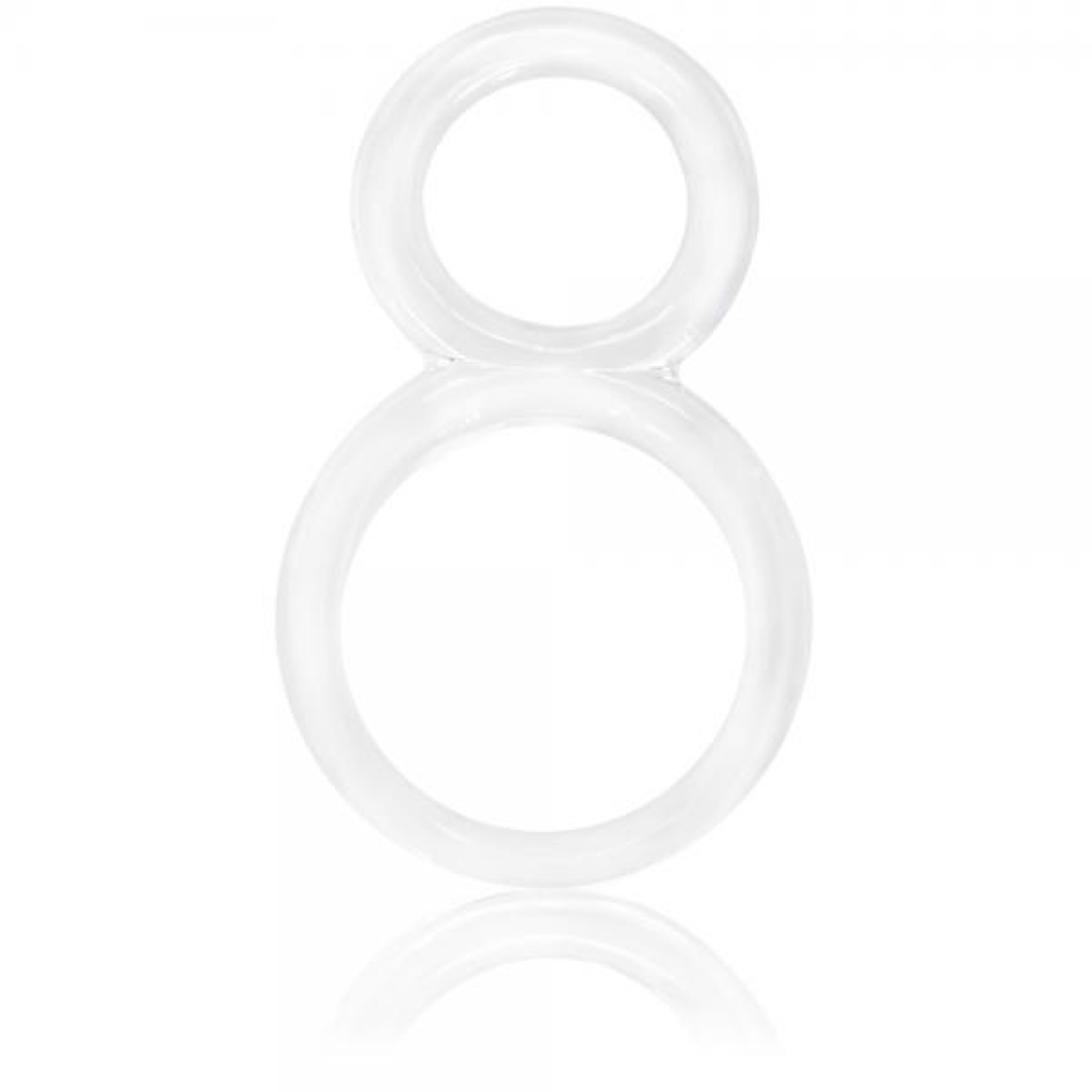 Ofinity Double Erection Ring - Clear - Screaming O