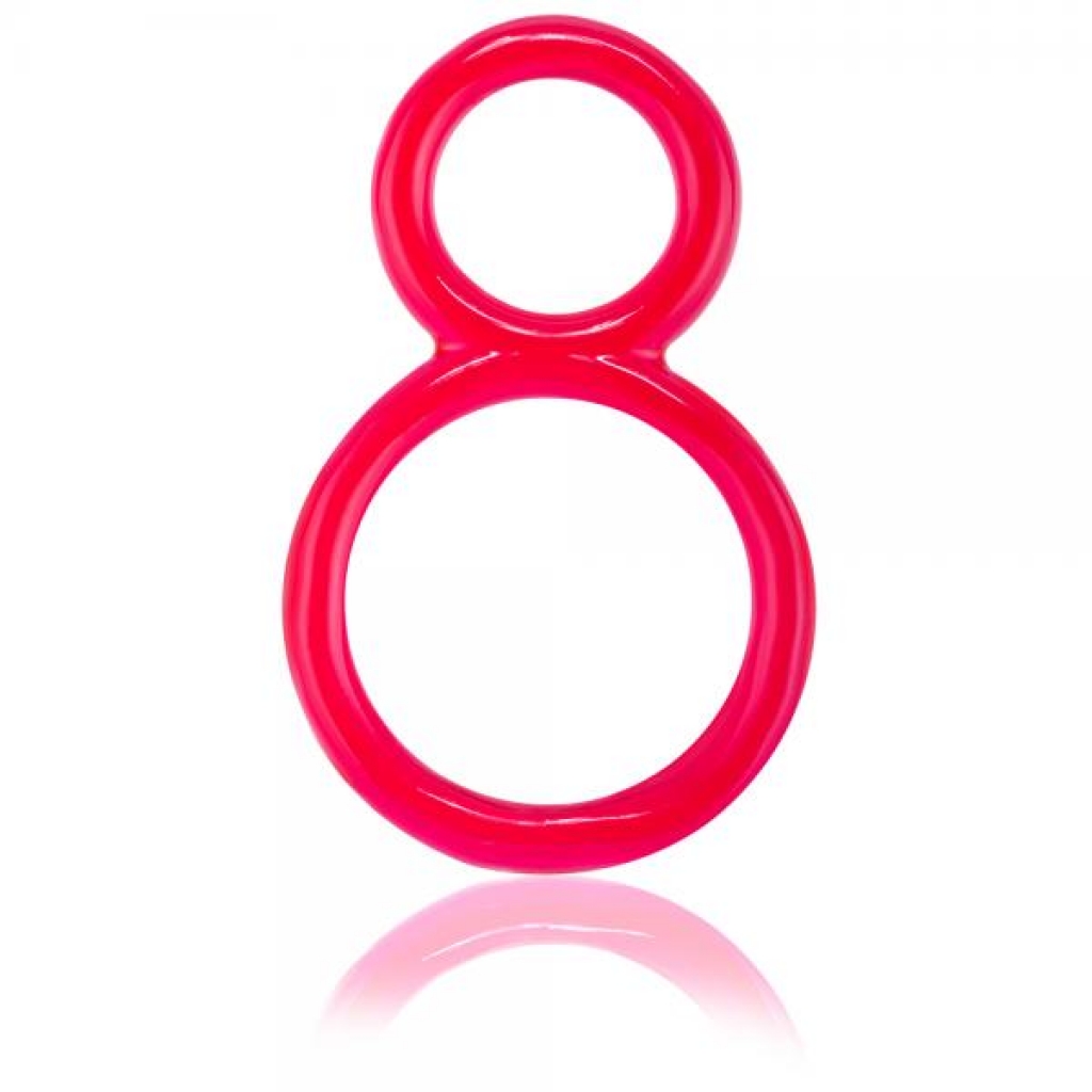 Ofinity Double Erection Ring Red - Screaming O