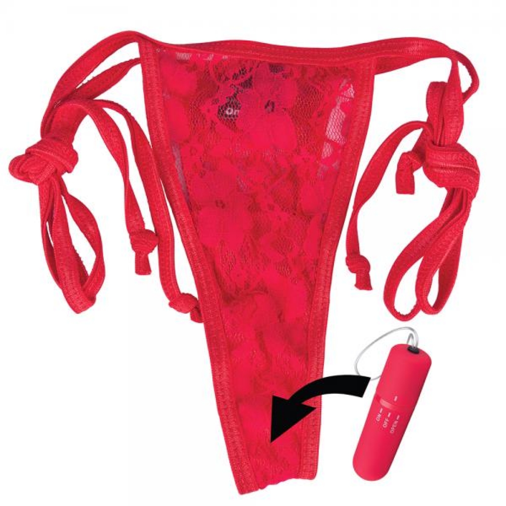 My Secret Remote Control Vibrating Panty Red O/S - Screaming O