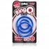 Ringo Pro X3 Blue 3 Silicone Cock Rings - Screaming O