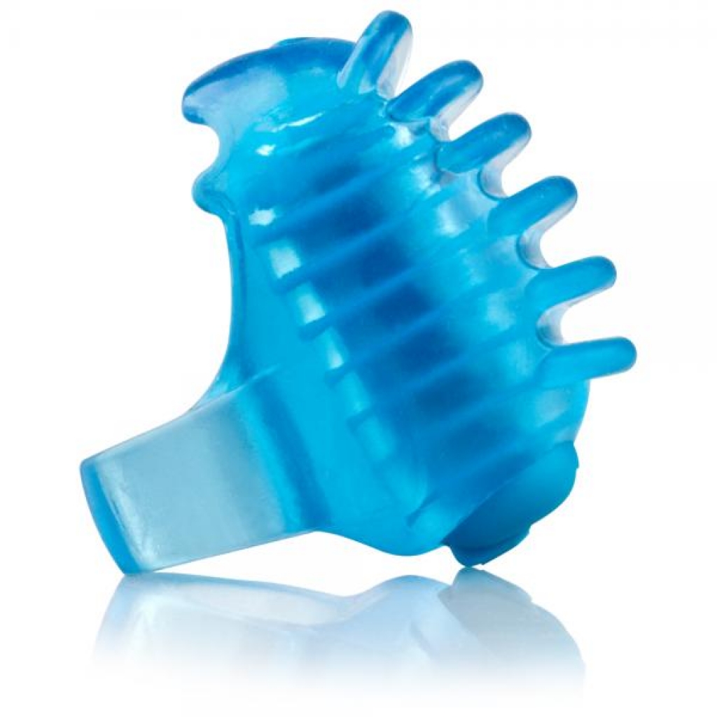 Fingo Tips Blue Fingertip Vibrator - Screaming O