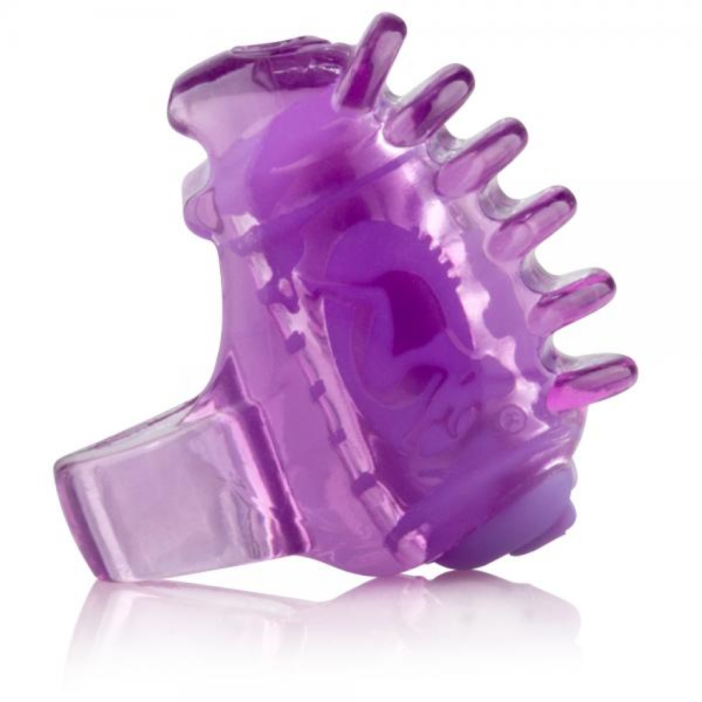 Fingo Tips Purple Fingertip Vibrator- Purple - Screaming O