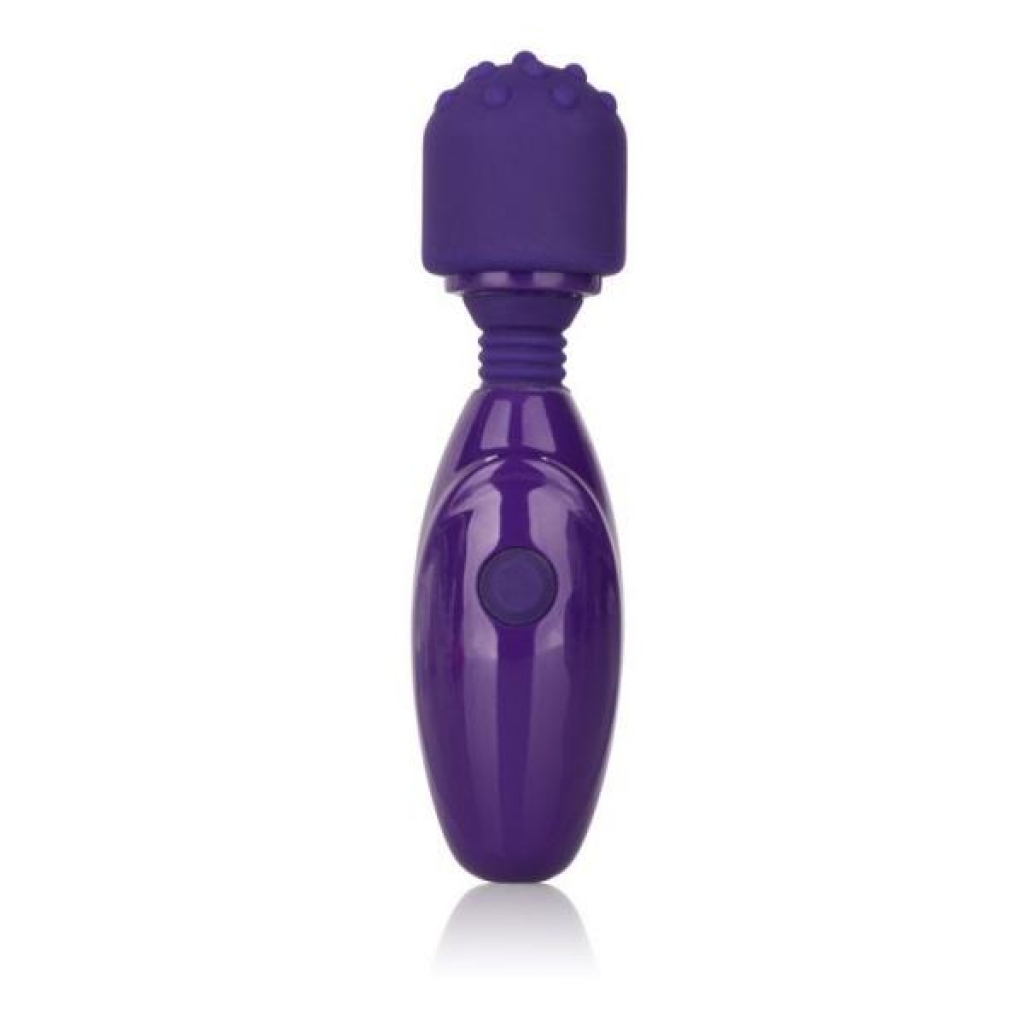 Tiny Teasers Nubby Purple Wand Massager - Cal Exotics