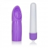 Zingers Nubby Sleeve Purple Vibrator - Cal Exotics
