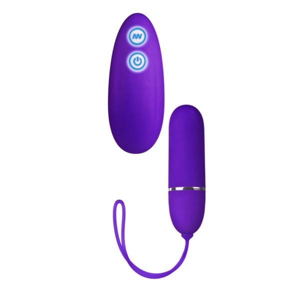 Posh 7 Function Lovers Remote Bullet Vibrator Purple - Cal Exotics