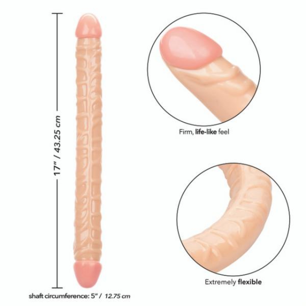 Size Queen 17in Ivory - California Exotic Novelties