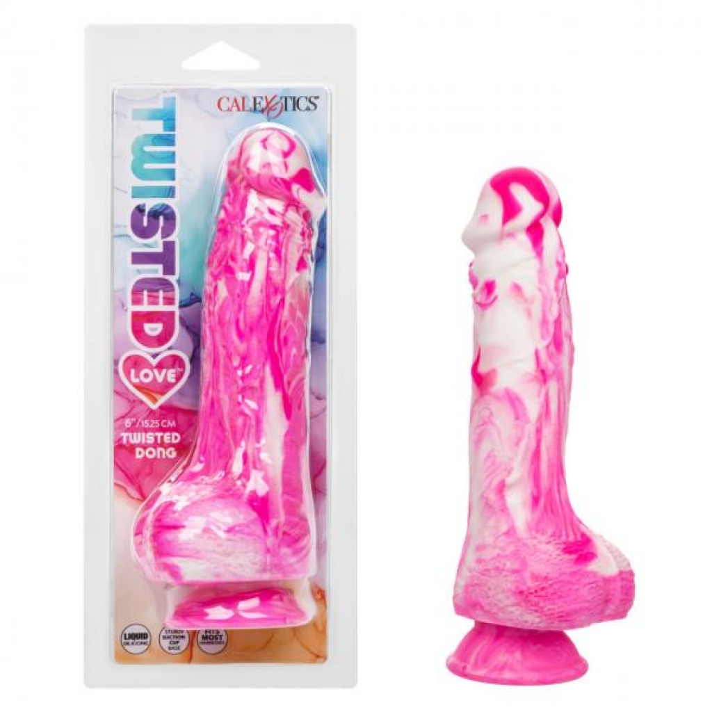 Twisted Love Twisted Dong 6 In Pink - California Exotic Novelties